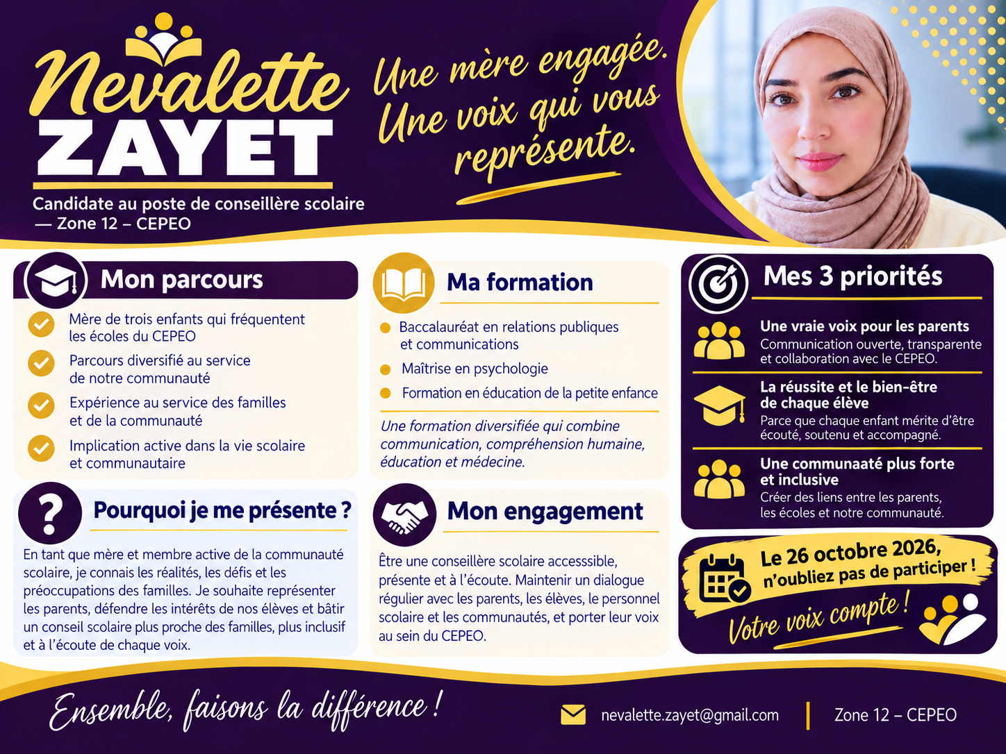 Nevalette Zayet: A Mother’s Voice for Families in CEPEO Zone 12