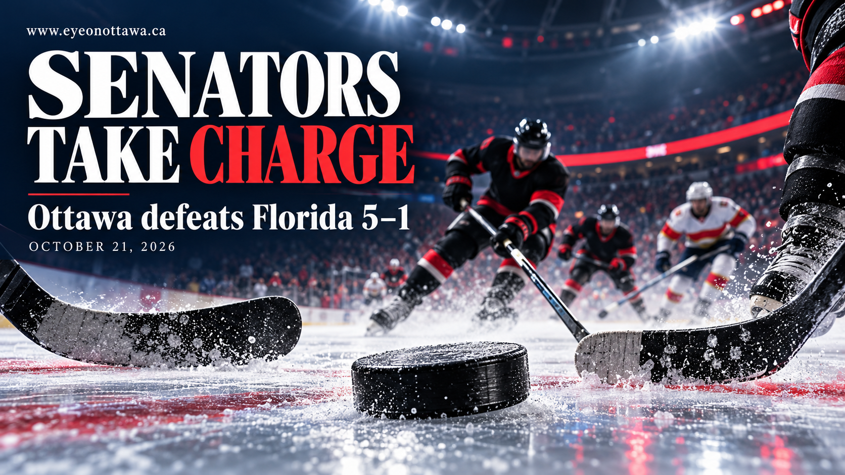 Senators Deliver 5-1 Answer on an Emotional Night Against Florida