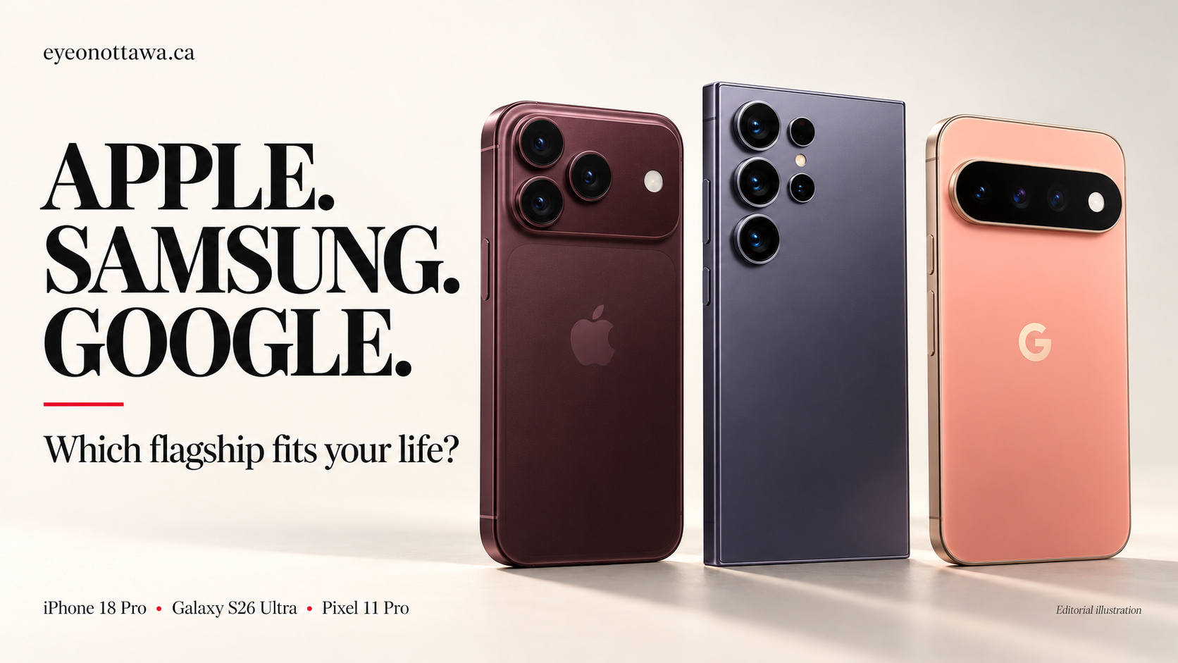 Apple, Samsung or Google? What Matters Before Your Next Smartphone Upgrade